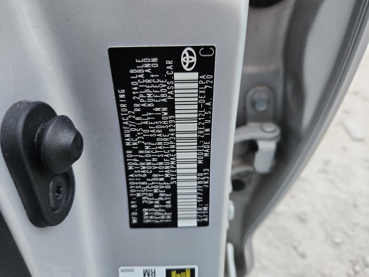 Toyota Corolla Le Image 12