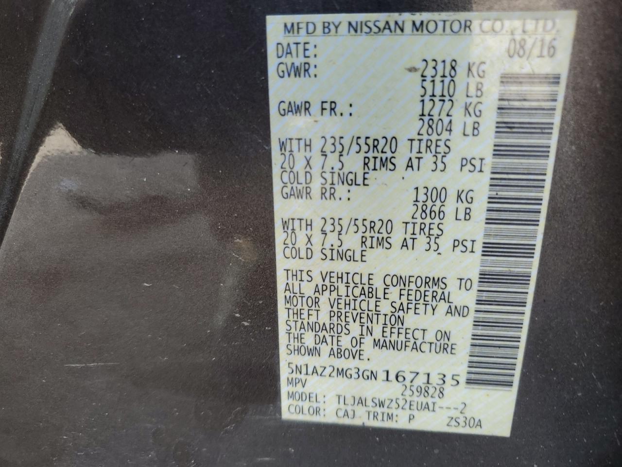 Nissan Murano S Image 12