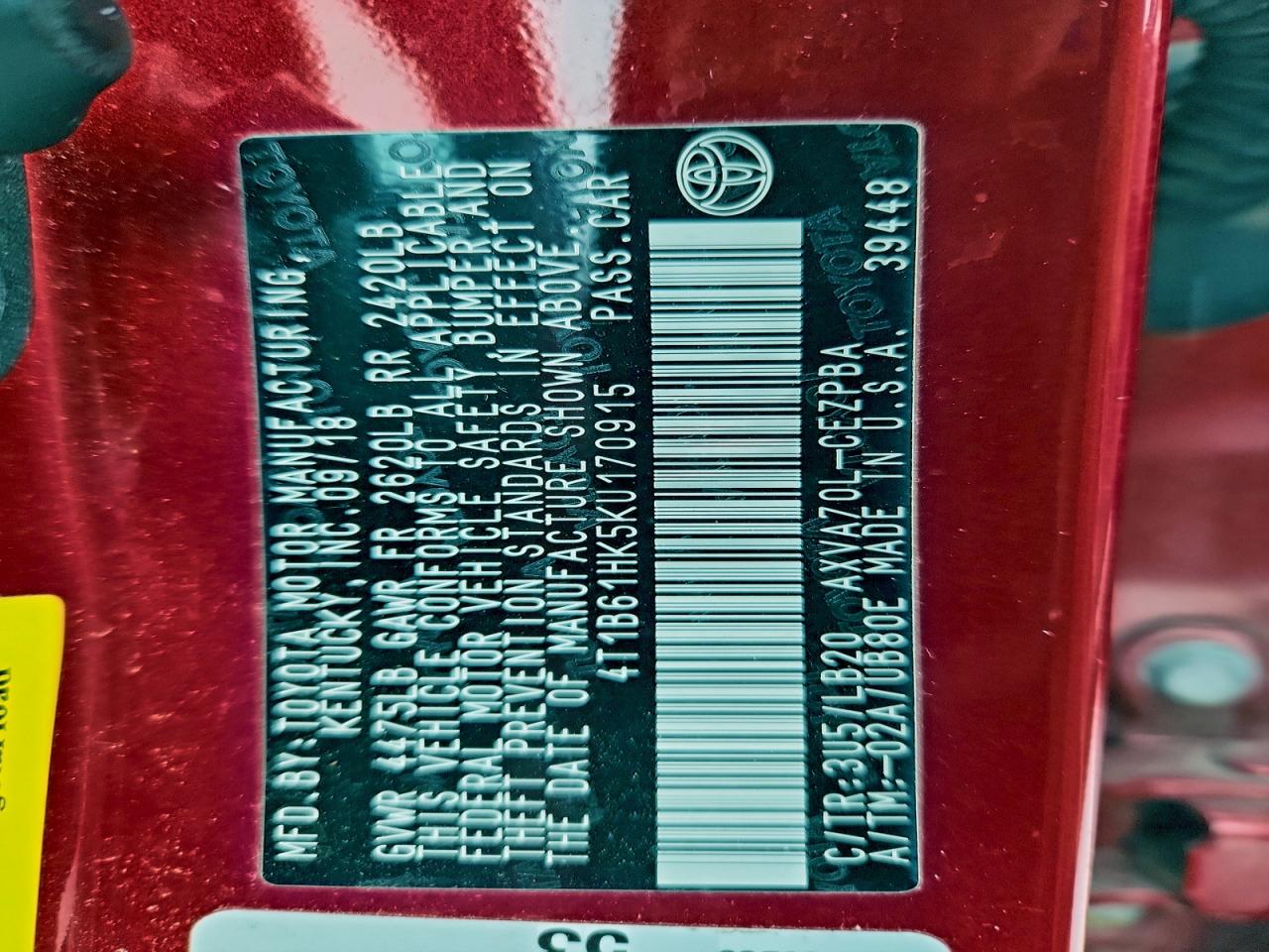 Toyota Camry Xse Image 10