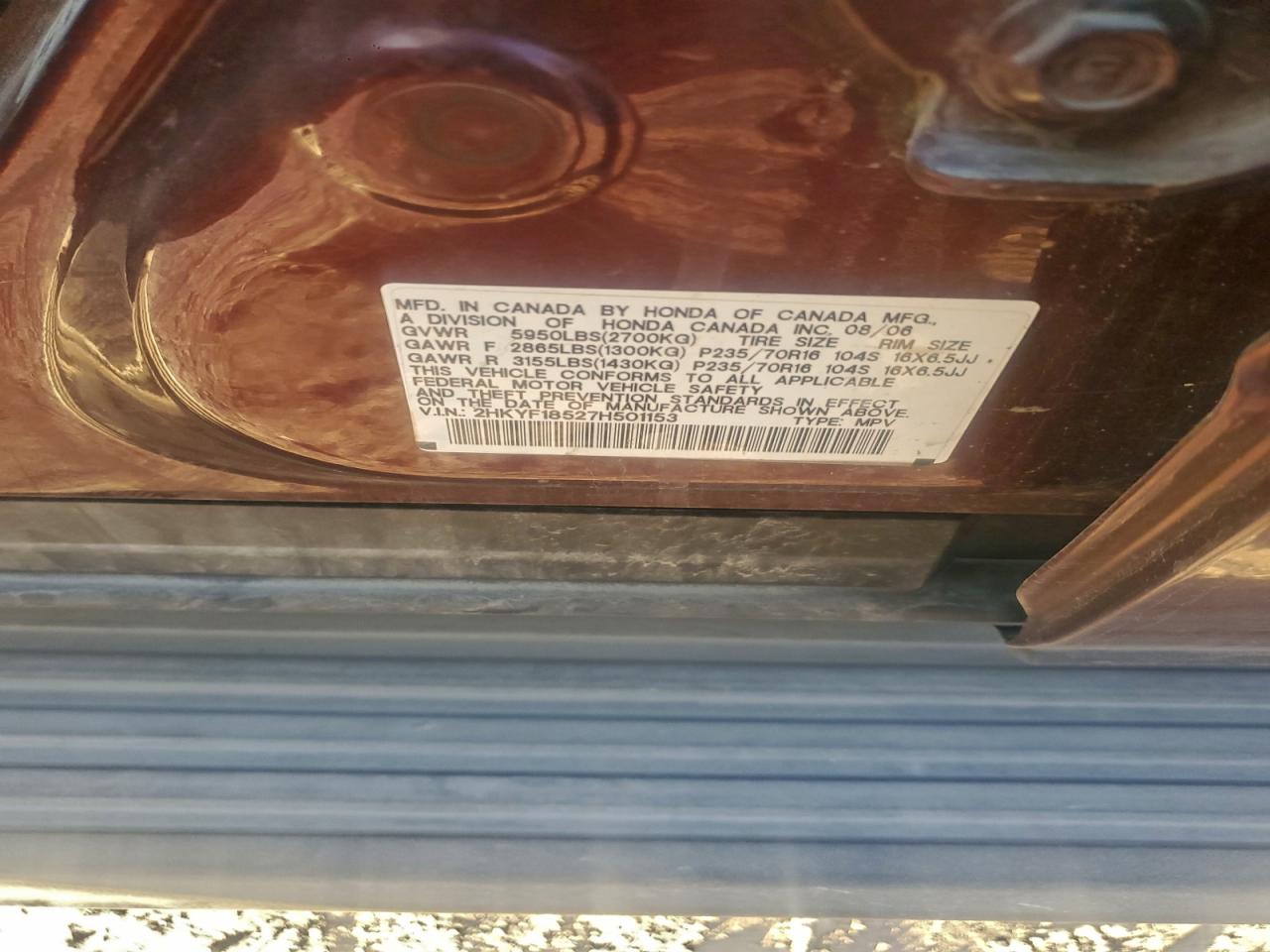 Honda Pilot Exl Image 6