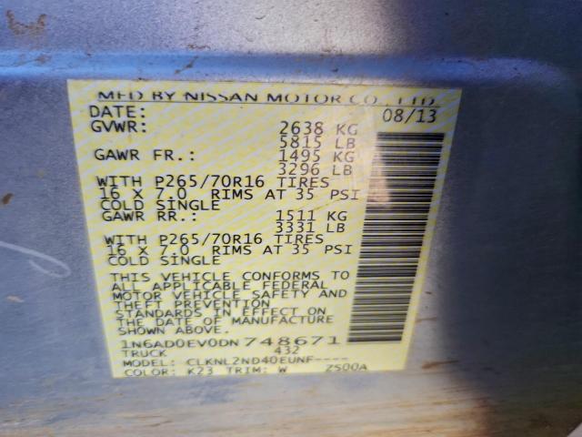 Nissan Frontier S Image 5