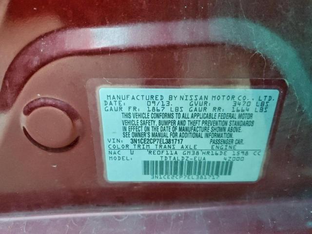 Nissan Versa S Image 5