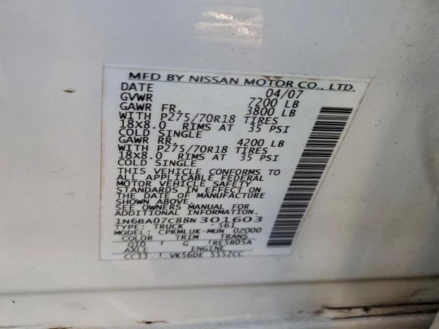 Nissan Titan Xe Image 10