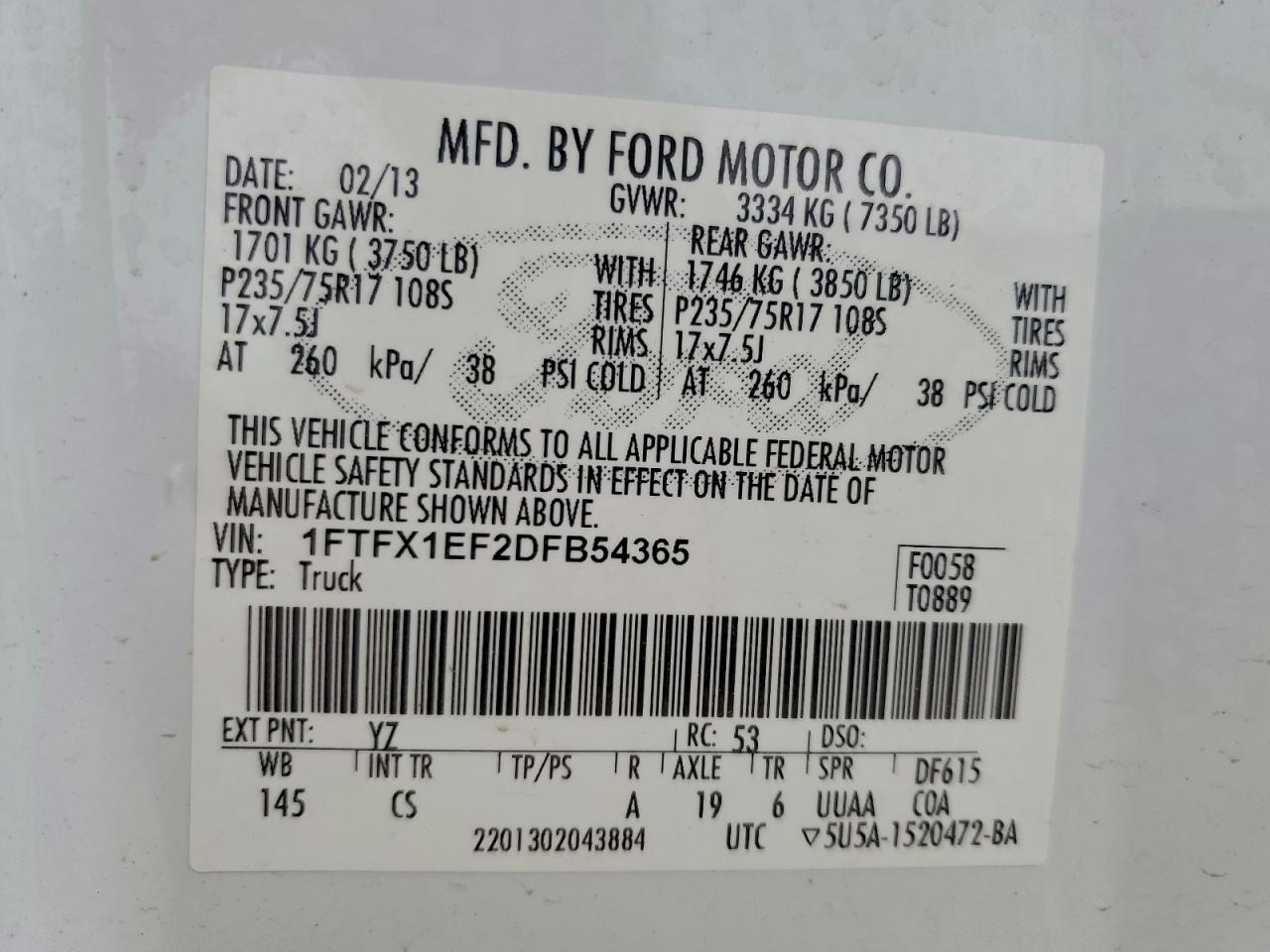 Ford F-150 Super Cab Image 9