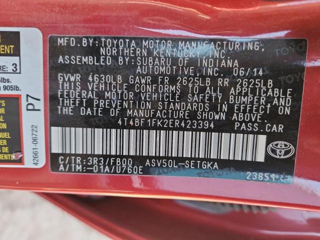 Toyota Camry L Image 9