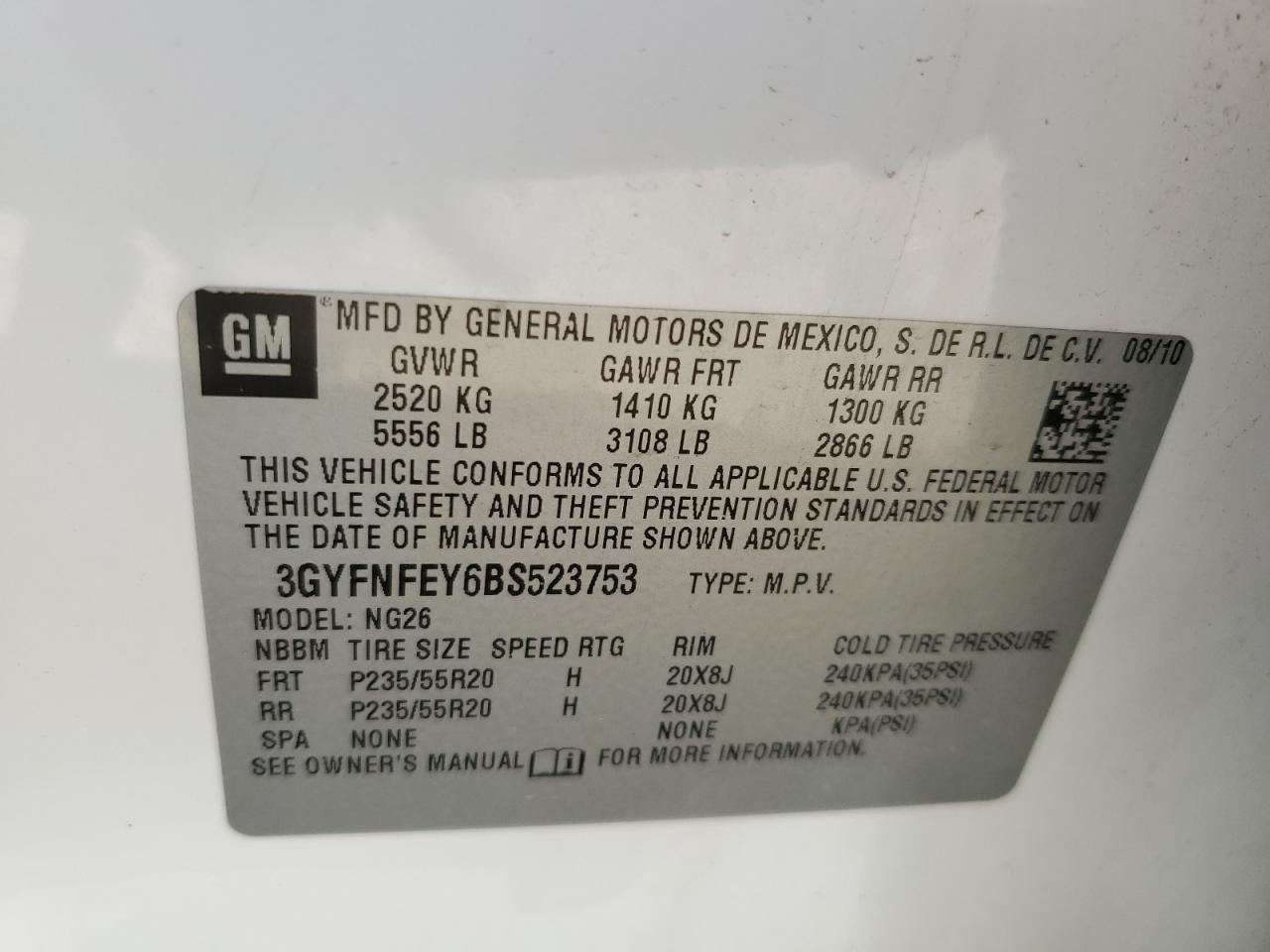 Cadillac SRX Premium Collection Image 6