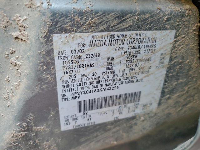 Mazda Tribute Lx Image 12