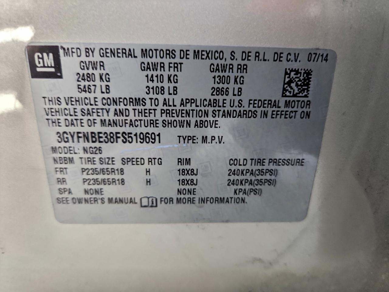 Cadillac SRX Luxury Collection Image 6